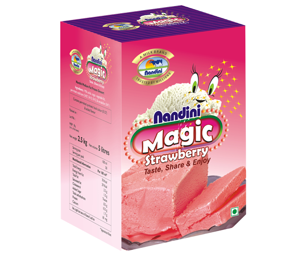 Magic Frozen Dessert - Strawberry